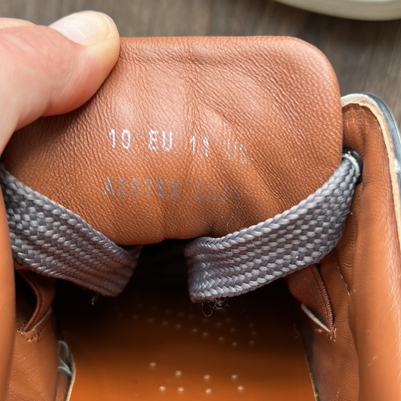 Ermenegildo Zegna Tiziano Leather Low Top White Sneakers | 11 - Picture 12 of 16